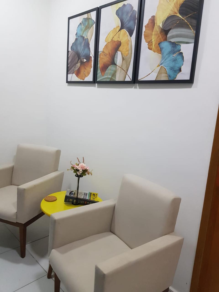 Recepção do consultório